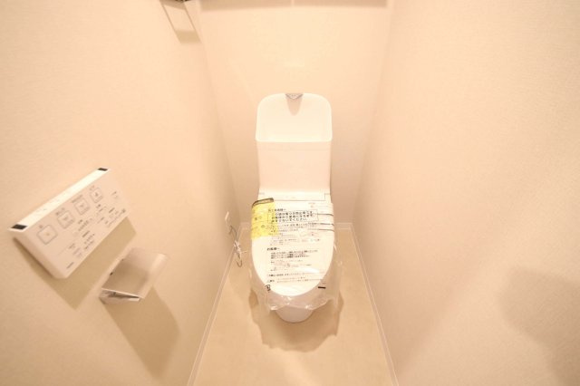 いつもきれいでさわやか、ウォシュレットトイレ完備