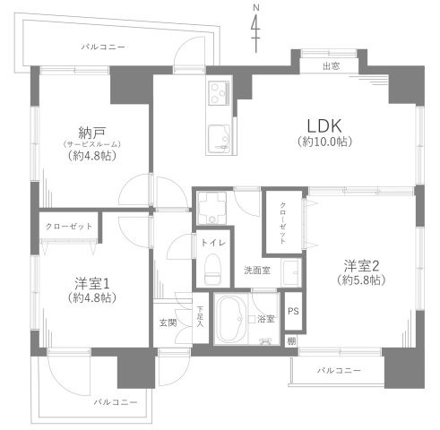 間取り：311002357978