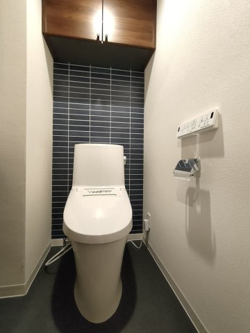 【トイレ】　シンプルだからこそ落ち着けるトイレです。