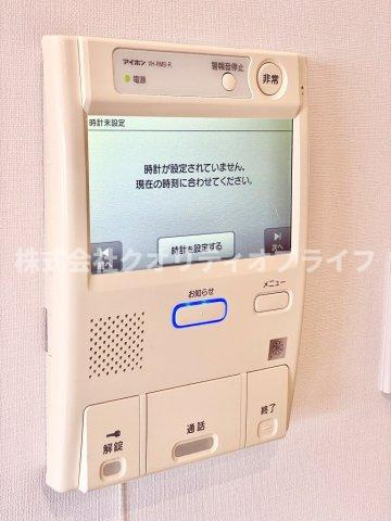 TVモニター付きインターフォンになります。