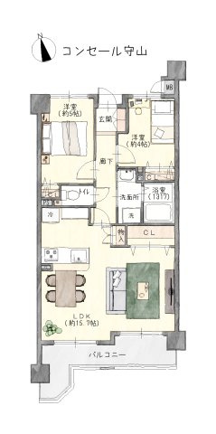 間取り：323000525366
