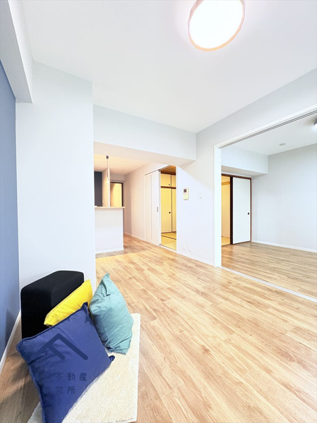 ネオハイツ筑紫丘の居間