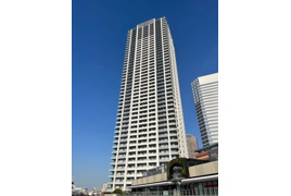 パークタワー新川崎の外観