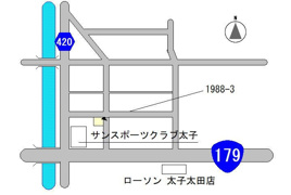 太田　地田の地図