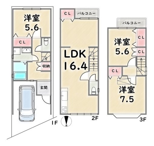 間取り：326000239312
