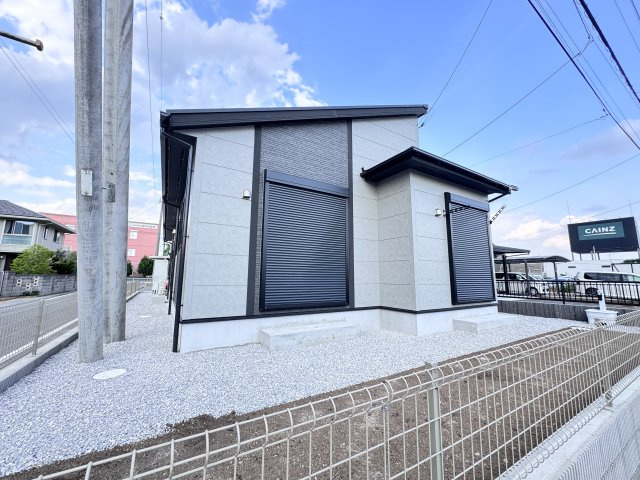 現地写真　伊勢崎市宮子町　Blooming　Garden　1号棟
