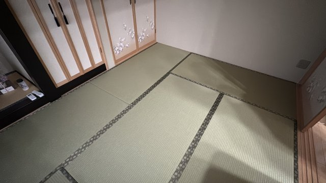 綺麗な緑が特徴の畳