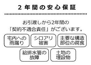 瑕疵保証（不動産会社独自）付