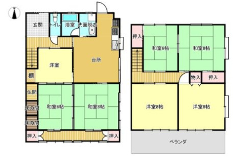 間取り：321000084803