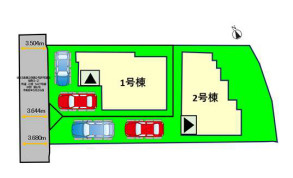 区画図です。1号棟