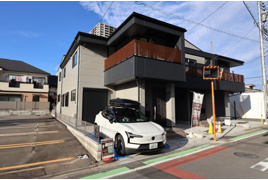 仲介手数料無料 中央区上落合7丁目2-1(No.1)新築一戸建てメルディアの外観