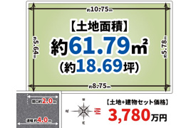 パークタウン大阪市西淀川区御幣島5丁目　新築戸建ての外観
