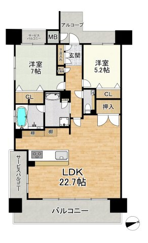 間取り：346000042062