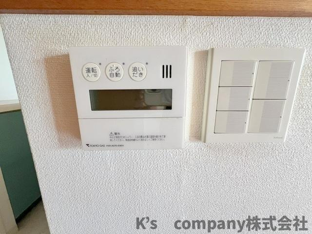 ボタン一つでお風呂が沸かせる追い焚き機能☆