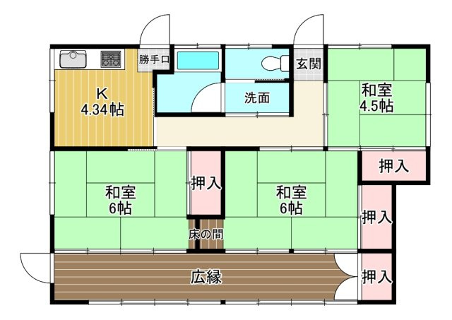 間取り：308000158762