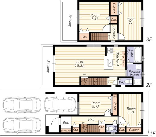 間取り：327001694519