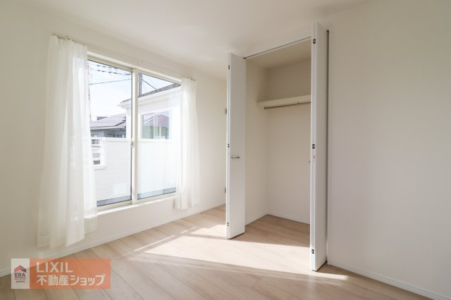 【収納】現地完成写真。しっかり収納がついております！
