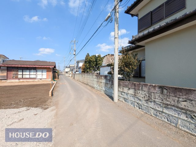 【前面道路】道の広さ・日当たりなど、ご確認ください。
