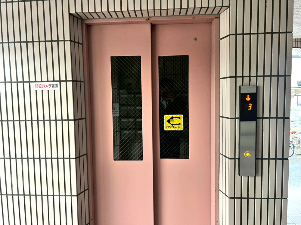 エレベーターがあり便利です！