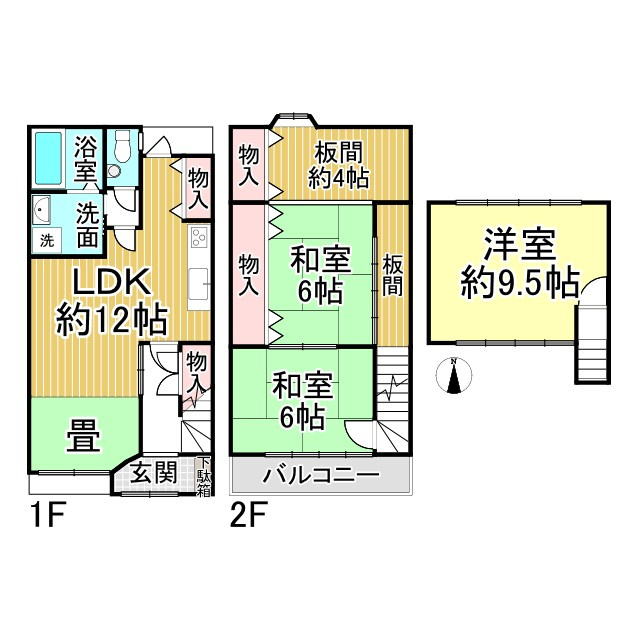 間取り：326000258474