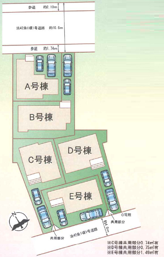 D号棟です。