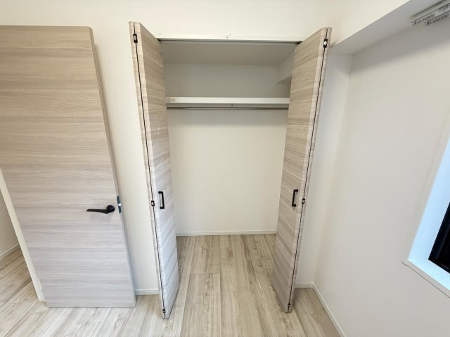 全居室収納付きで、お部屋がすっきり片付きます。