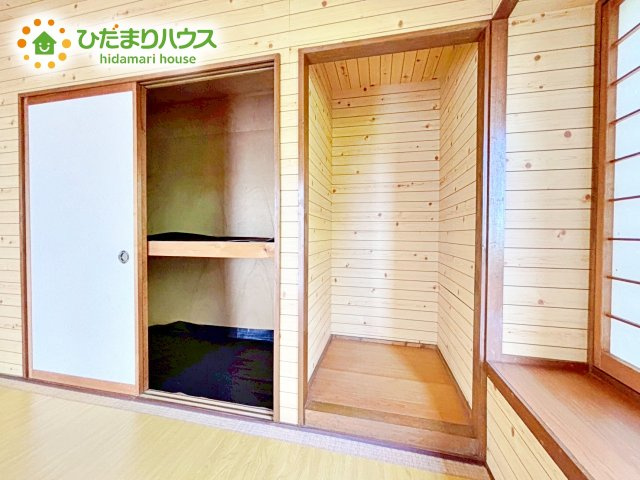 収納スペースが広いため、布団や季節家電など大型のものを収納できますね