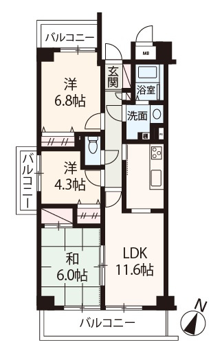 7階南東向きの角部屋！採光・通風・眺望良好な3LDKリフォーム物件。内覧をご希望の際はお気軽にお電話ください！