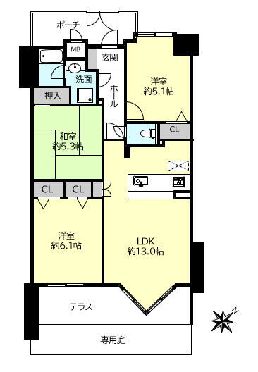 間取り：328000659160