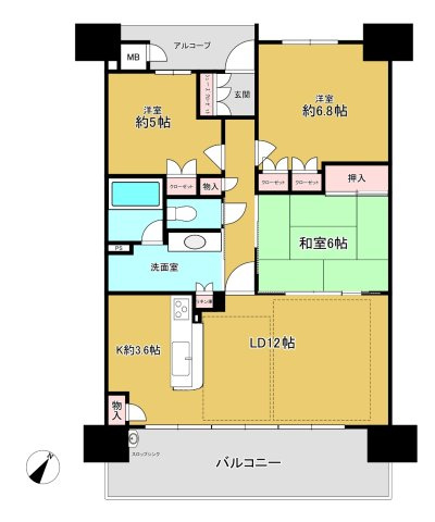 間取り：325000127659