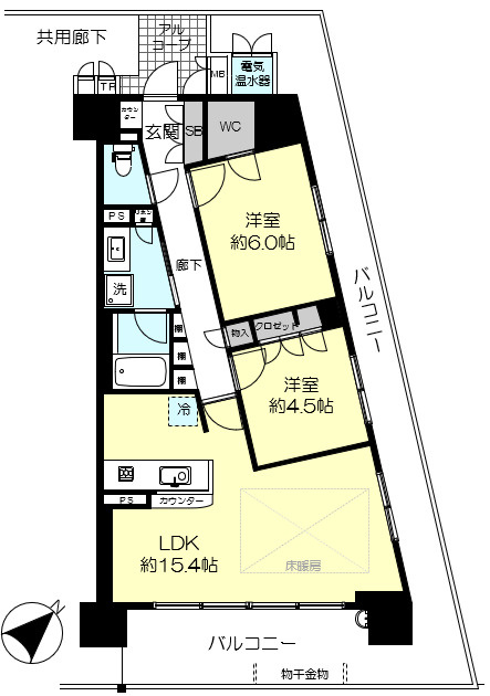 ○　人気の角部屋！　○　現在空家につき、すぐにご内覧いただけます♪　