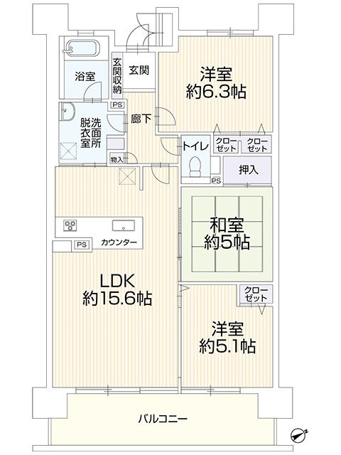 間取り：323000506406