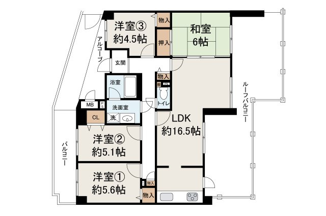 間取り：327001682512