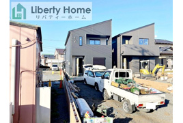 水戸市元吉田町11期 新築戸建 1号棟の外観