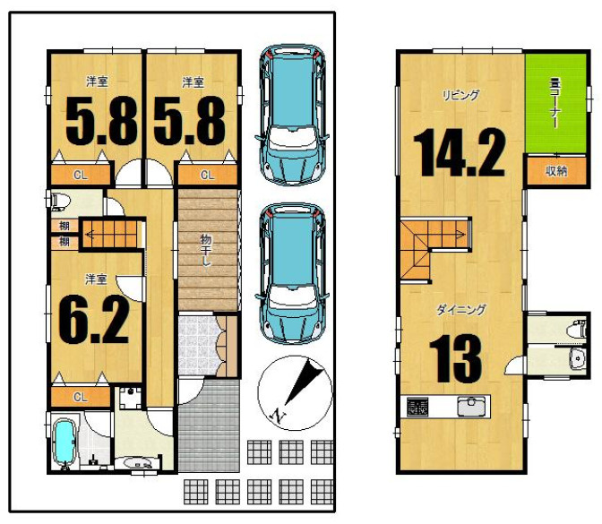 間取り：328000594014
