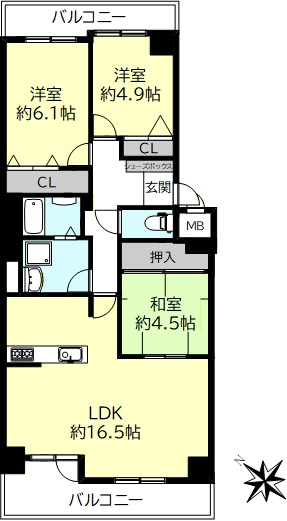 間取り：328000553809