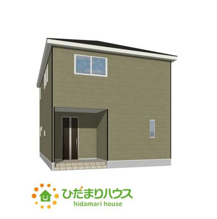 明るい光が差し込む開放感あふれる住まいです。