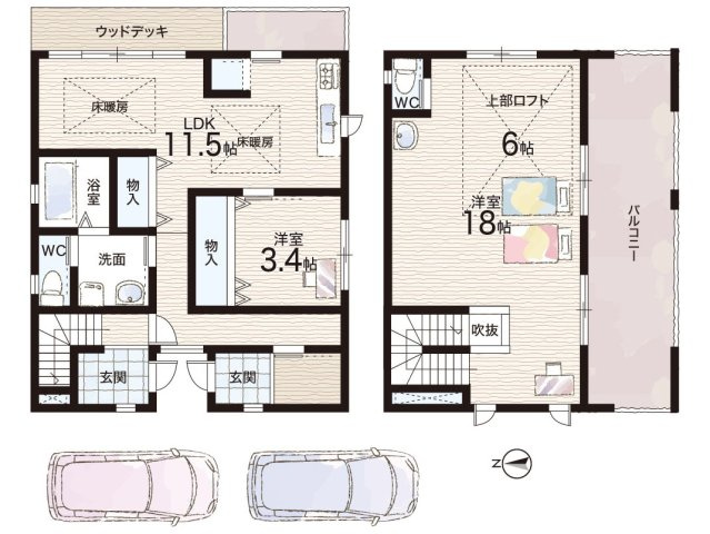 間取り：326000206774