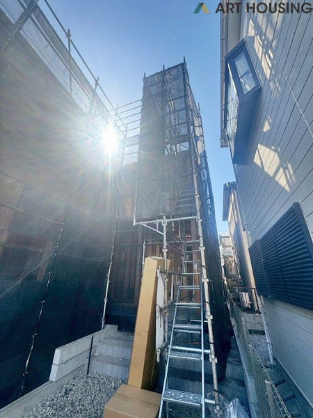 【中央区宮下本町　新築一戸建て　1号棟の外観】