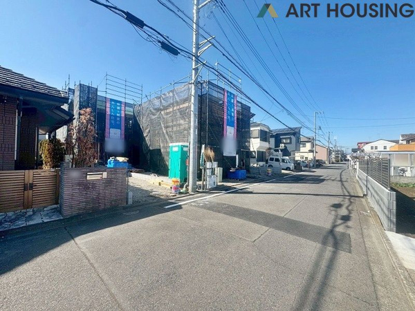 【中央区宮下本町　新築一戸建て　1号棟の外観】