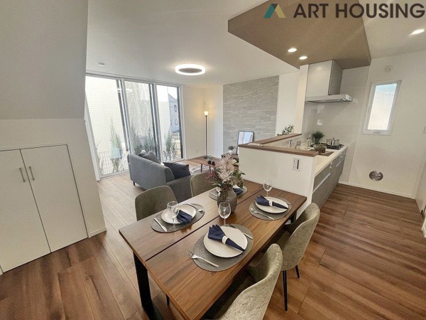 【新築　本町田のリビングダイニング】