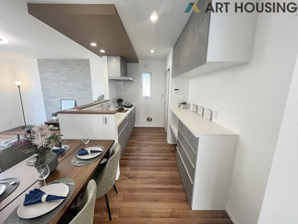 【新築　本町田のリビングダイニング】