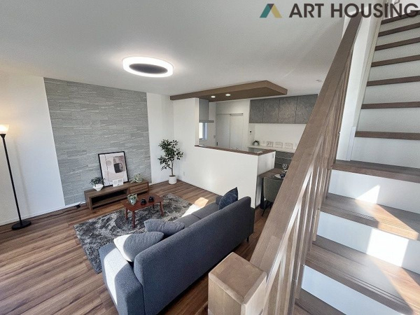 【新築　本町田のリビングダイニング】