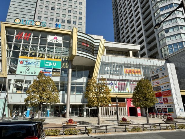 大型ショッピングセンター「オリナス錦糸町」まで550ｍ