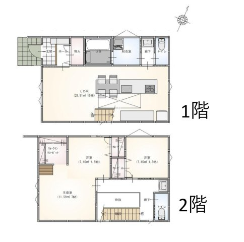 間取り：322000574137