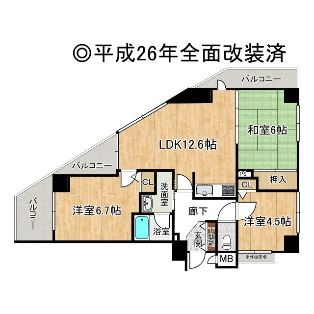 間取り：326000247110
