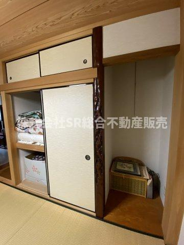 大きなスペースがあり、収納には困りません