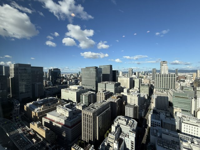 寝室からの眺望