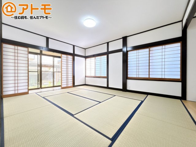 和室は客間としてはもちろん、家事の休憩やお子様のおむつ替えにもピッタリ♪