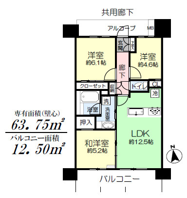 間取り：308000188764